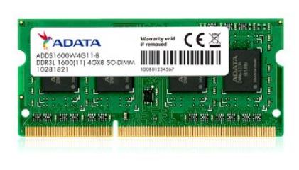 ADATA RAM SODIMM 4GB ADDS1600W4G11-S