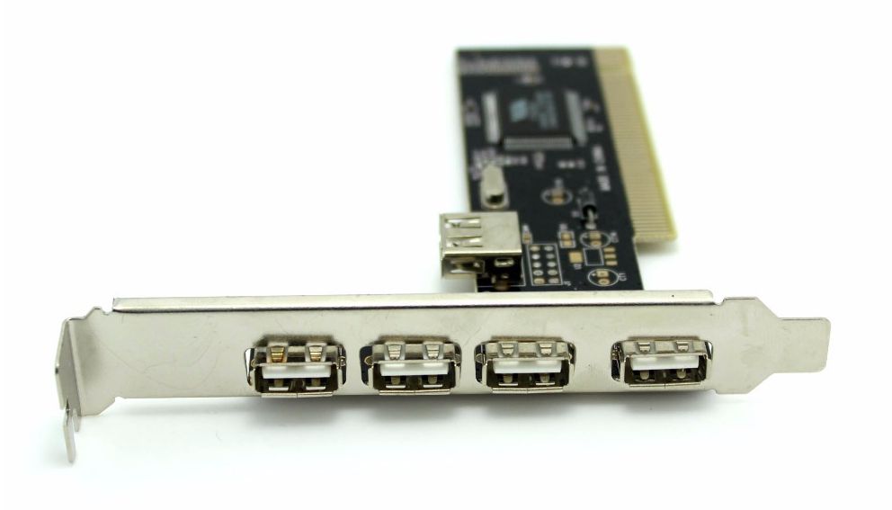 POWERTECH Κάρτα Επέκτασης PCI to USB 2.0