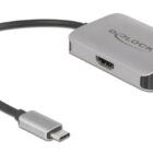 DELOCK αντάπτορας USB Type-C σε HDMI + VGA 87776