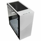 Tempered Glass PC Case - white