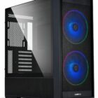 Lian Li LANCOOL 206 Black - ATX PC Case w. 2 x front 160 PWM fans (ARGB)